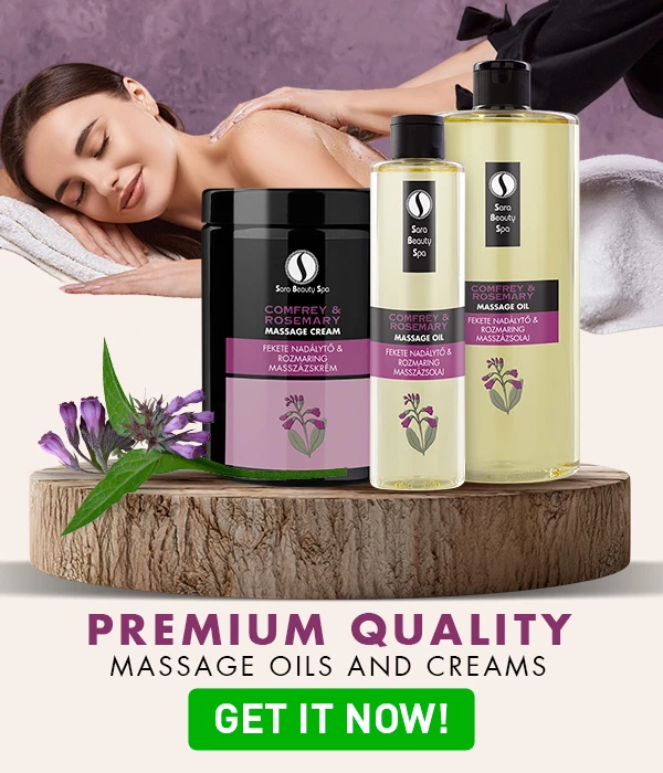 Massage Oil - Comfrey & Rosemary