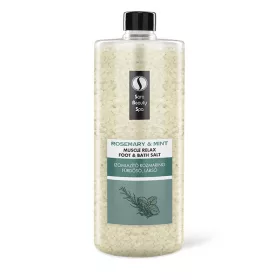   Izomlazító Fürdősó és Lábáztató Só - Rozmaring és Wintergreen - 1320g